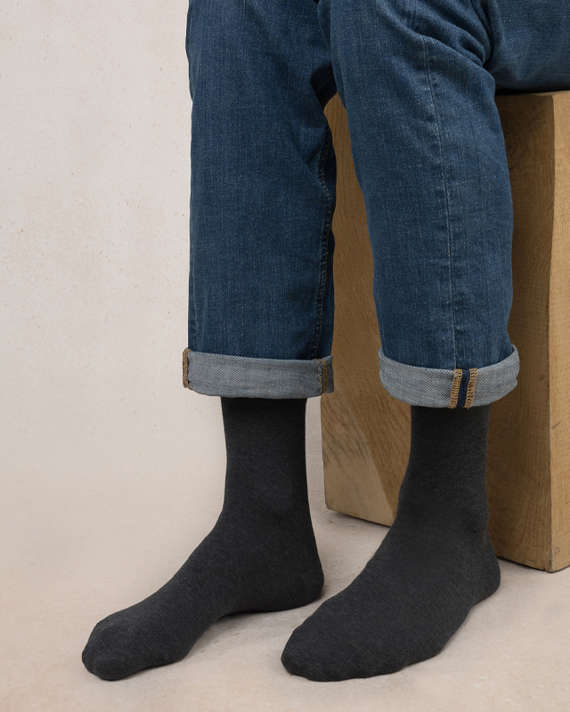 CHAUSSETTES COTON D'ÉGYPTE HOMME
