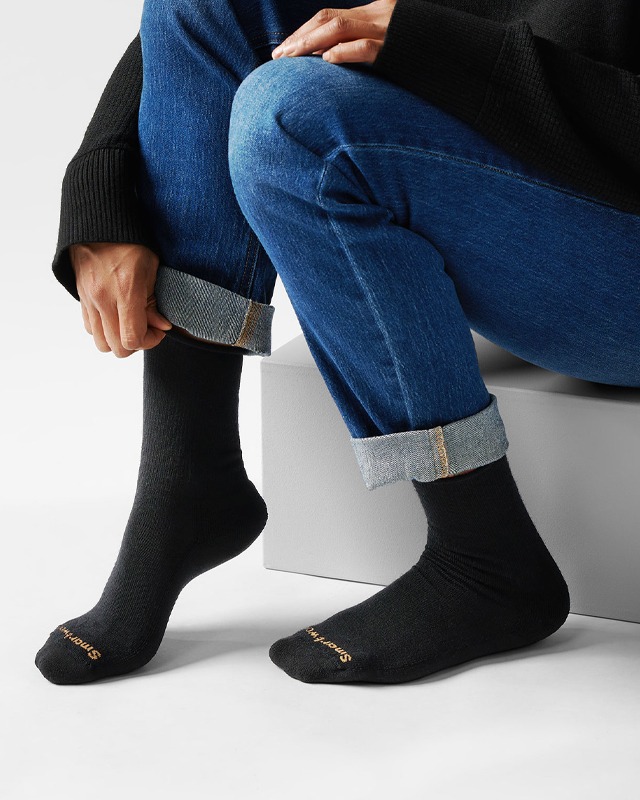 WOMEN EVERYDAY ROLL TOP SOCKS