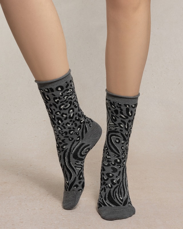 CHAUSSETTES LAINE FINE PEAU DE BÊTE