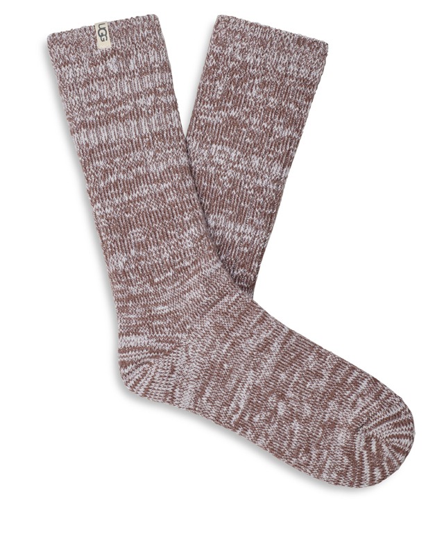 RIB KNIT SLOUCHY CREW SOCK