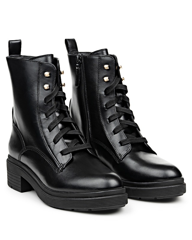 CHERISE LACEUP LUG BOOT