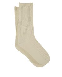 DUO CHAUSSETTES NON COMPRIMANTES À CÔTES HOMME