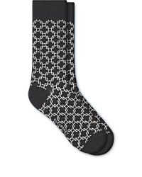 CHAUSSETTES FIL D'ÉCOSSE ANNEAUX