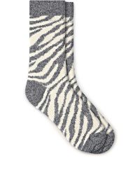 CHAUSSETTES LAINE ALPAGA ZÈBRE