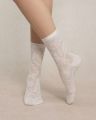 CHAUSSETTES SOIE DENTELLE BAROQUES