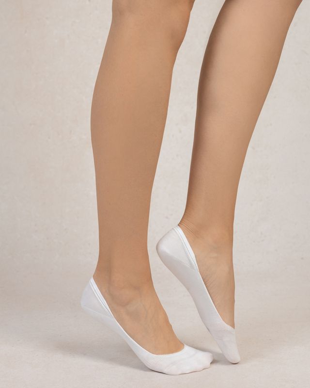 DUO PROTÈGE-PIEDS COTON ÉCHANCRÉS