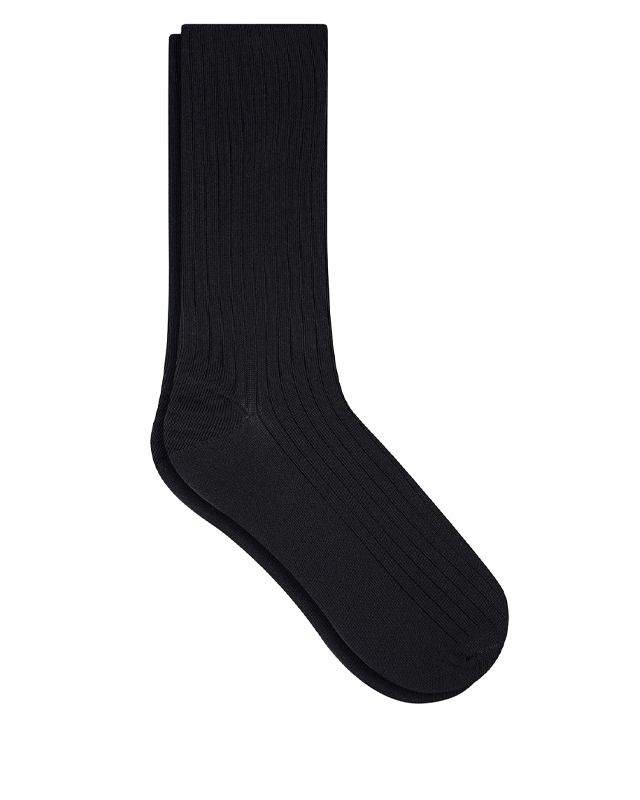DUO CHAUSSETTES NON COMPRIMANTES À CÔTES MEN