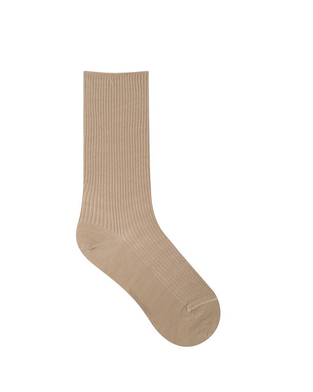 CHAUSSETTES À CÔTES