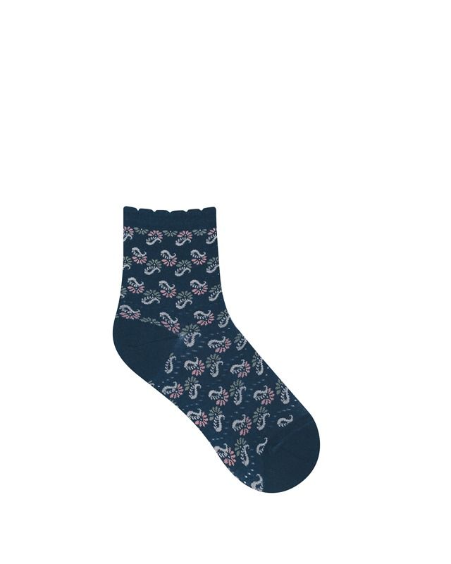 SOCQUETTES ALL OVER IMPRIMÉ CACHEMIRE