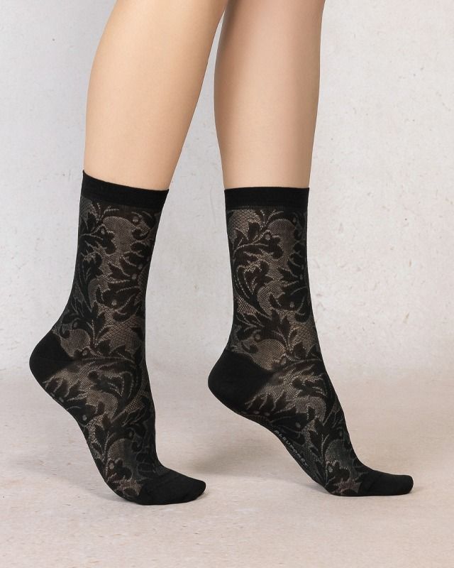 CHAUSSETTES SOIE BAROQUE