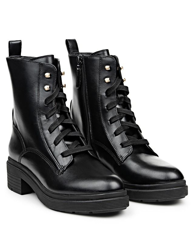 CHERISE LACEUP LUG BOOT